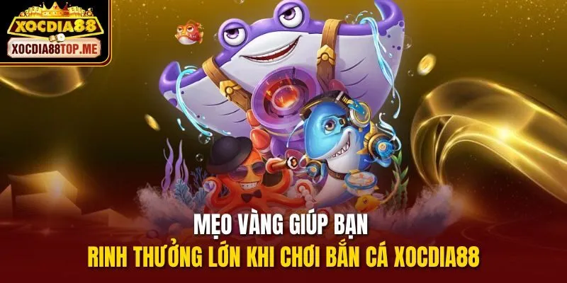 Mẹo vàng giúp bạn rinh thưởng lớn khi chơi bắn cá xocdia88